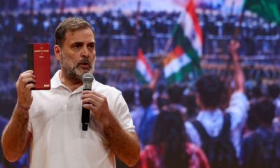 Líderes de oposición en India marchan al Tribunal Supremo exigiendo renuncia del jefe ele…