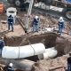 Recuperación gradual del suministro de agua tras trabajos en El Sauz