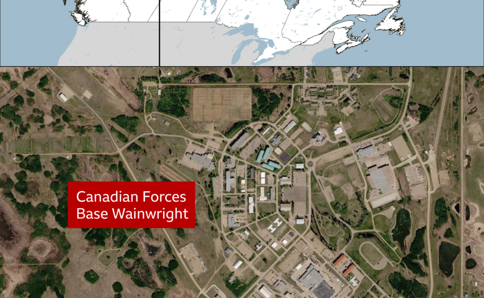 Incendio en base militar canadiense causa cuatro muertes y numerosos heridos