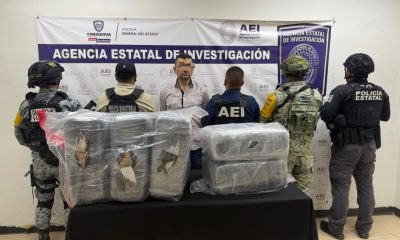 Detienen a hombre con 55 kilogramos de mariguana en Ciudad Juárez
