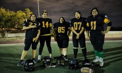 Entrenamiento abierto de futbol americano para mujeres en Ciudad Juárez