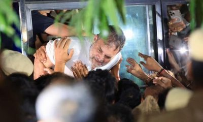 Detención temporal de Rahul Gandhi en protesta por revisión electoral