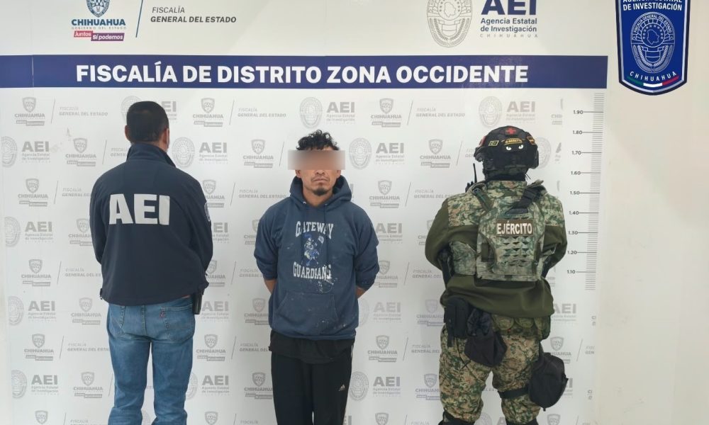 Detienen a hombre con droga en Cuauhtémoc