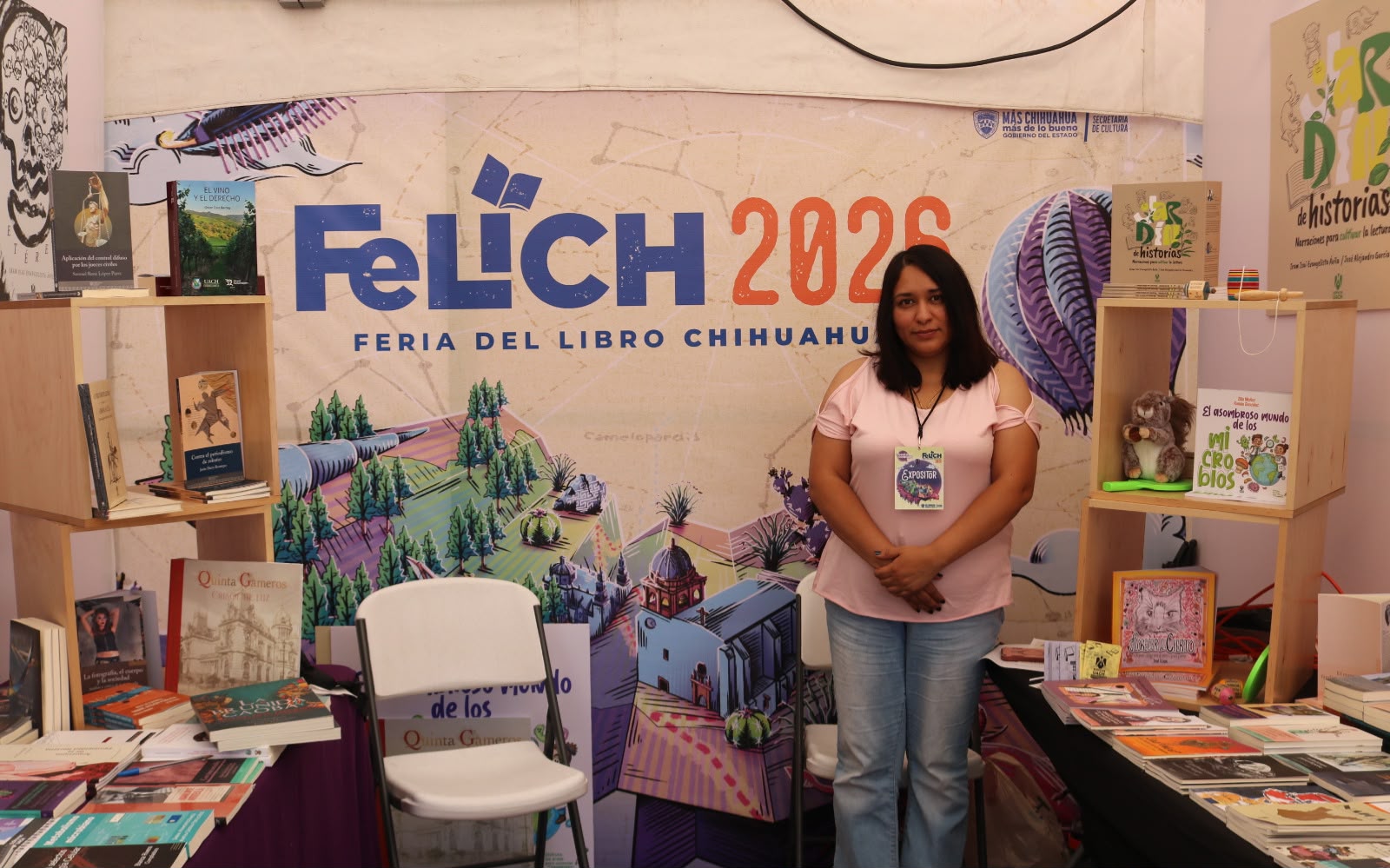 UACH presenta su producción editorial en la Feria del Libro Chihuahua 2026