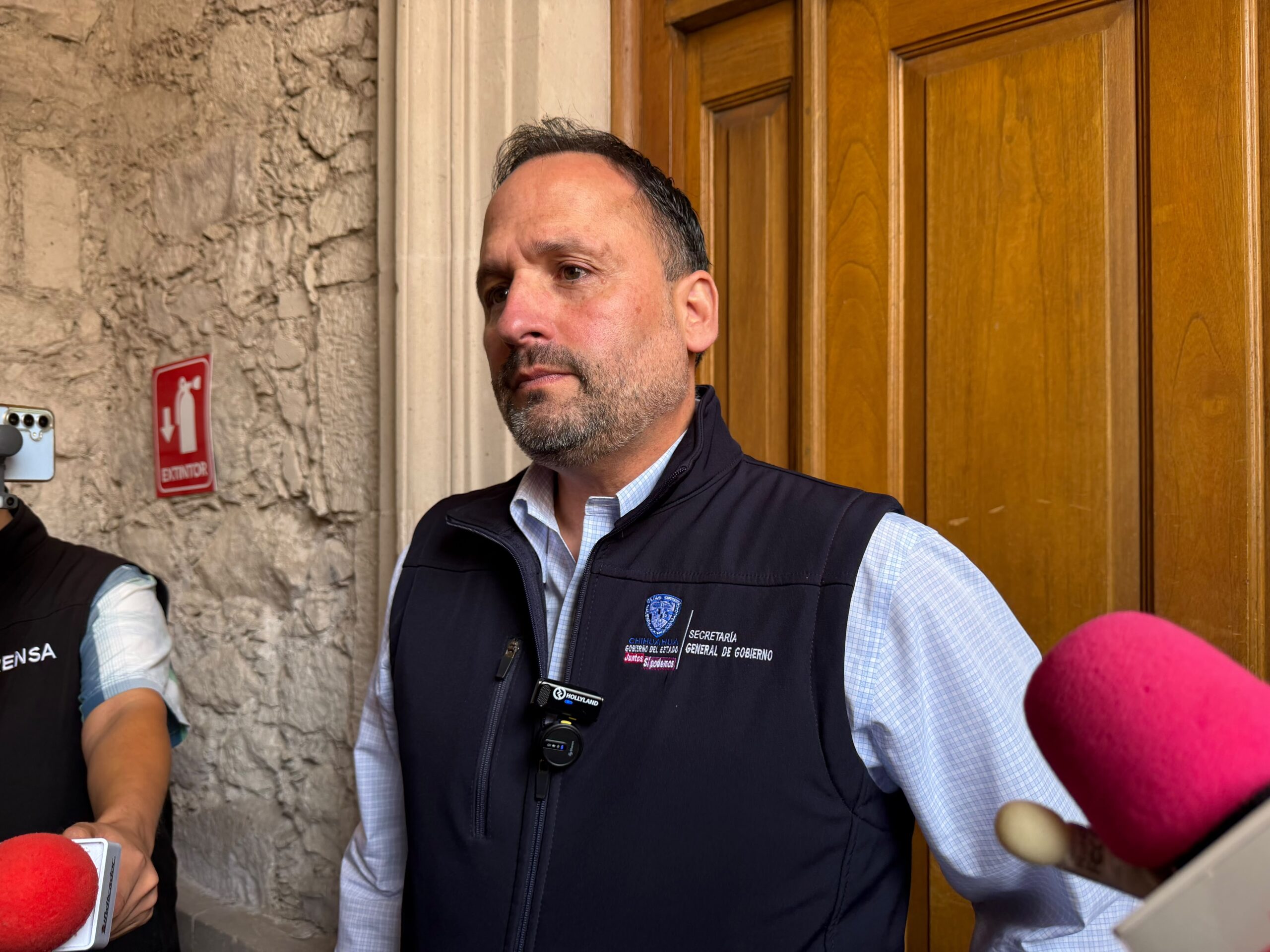 Sin alertas en Chihuahua tras Mesa de Seguridad Electoral, informa De la Peña