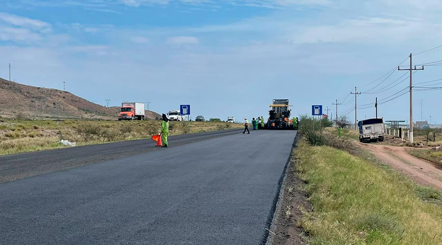 Rehabilitación de carretera Delicias–Chihuahua alcanza 35% de avance