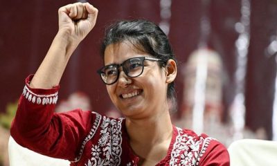 Neha Bora, activista de la Generación Z, lidera protestas en India