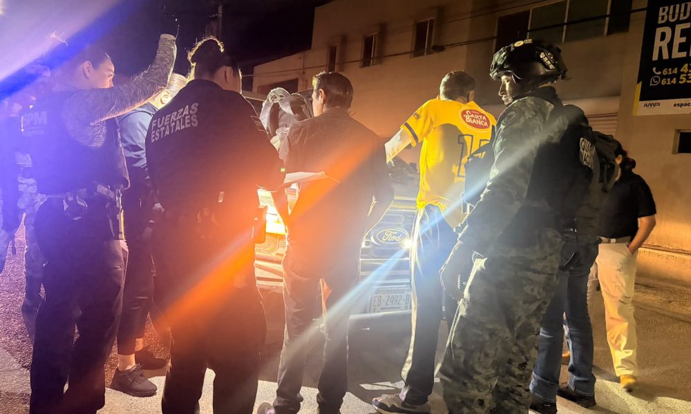 Operativo conjunto en Chihuahua para prevenir robos y delitos de alto impacto