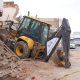 Demolición preventiva de casa abandonada en la Zona Centro de Chihuahua