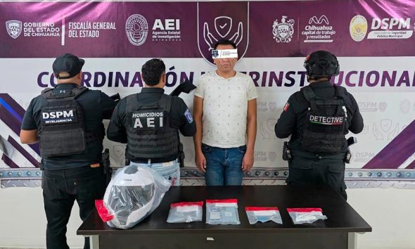 Detienen a hombre vinculado a homicidio en centro comercial de Chihuahua