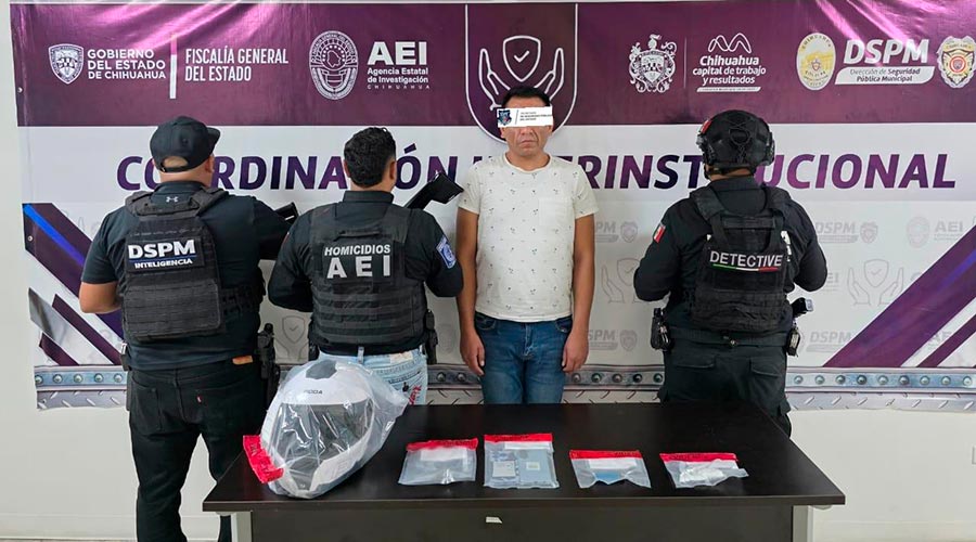 Detienen a hombre vinculado a homicidio en centro comercial de Chihuahua