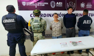 Detienen a cinco personas en cateos por delitos de narcomenudeo