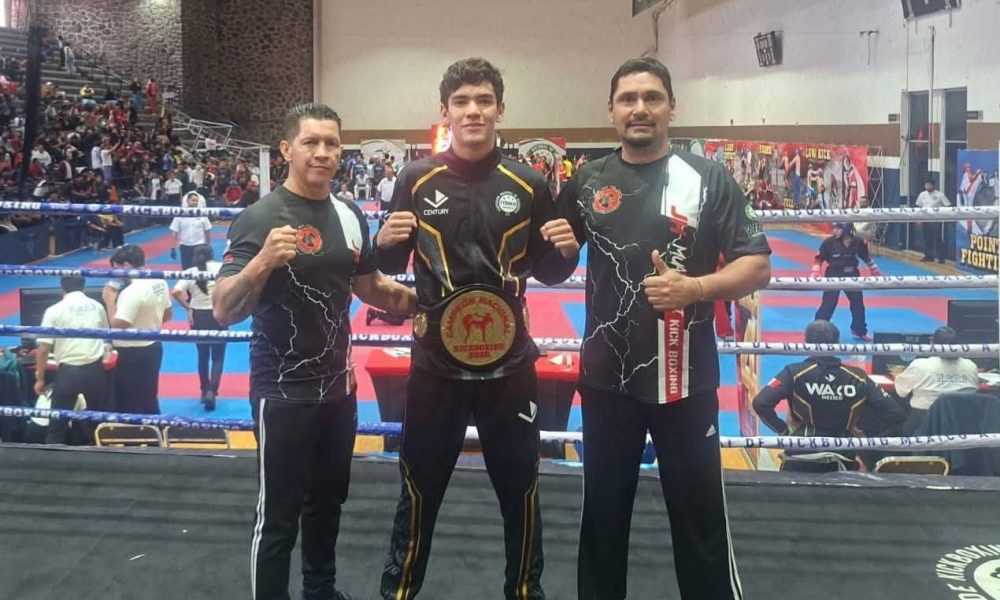 Estudiante de la UACH gana sexto campeonato nacional de kickboxing