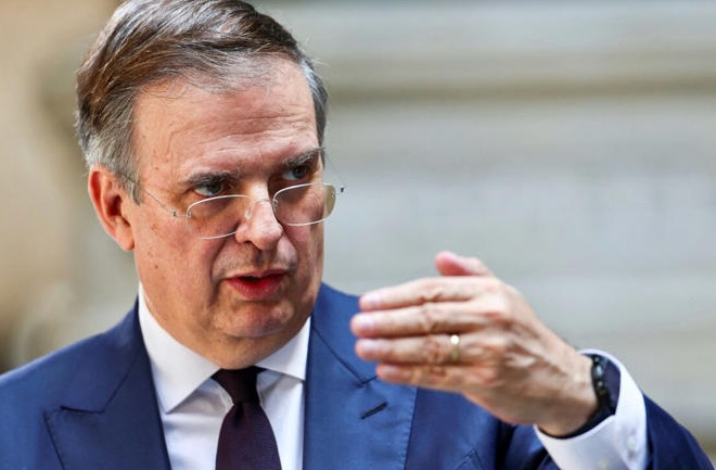 Ebrard promueve cooperación internacional para mejorar el mercado siderúrgico
