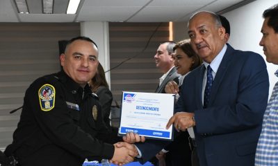 Reconocen a DSPM por logros en seguridad escolar