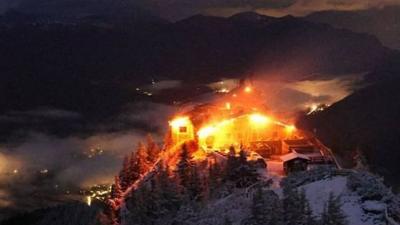 Incendio consume el nido de águila de Hitler en Alemania