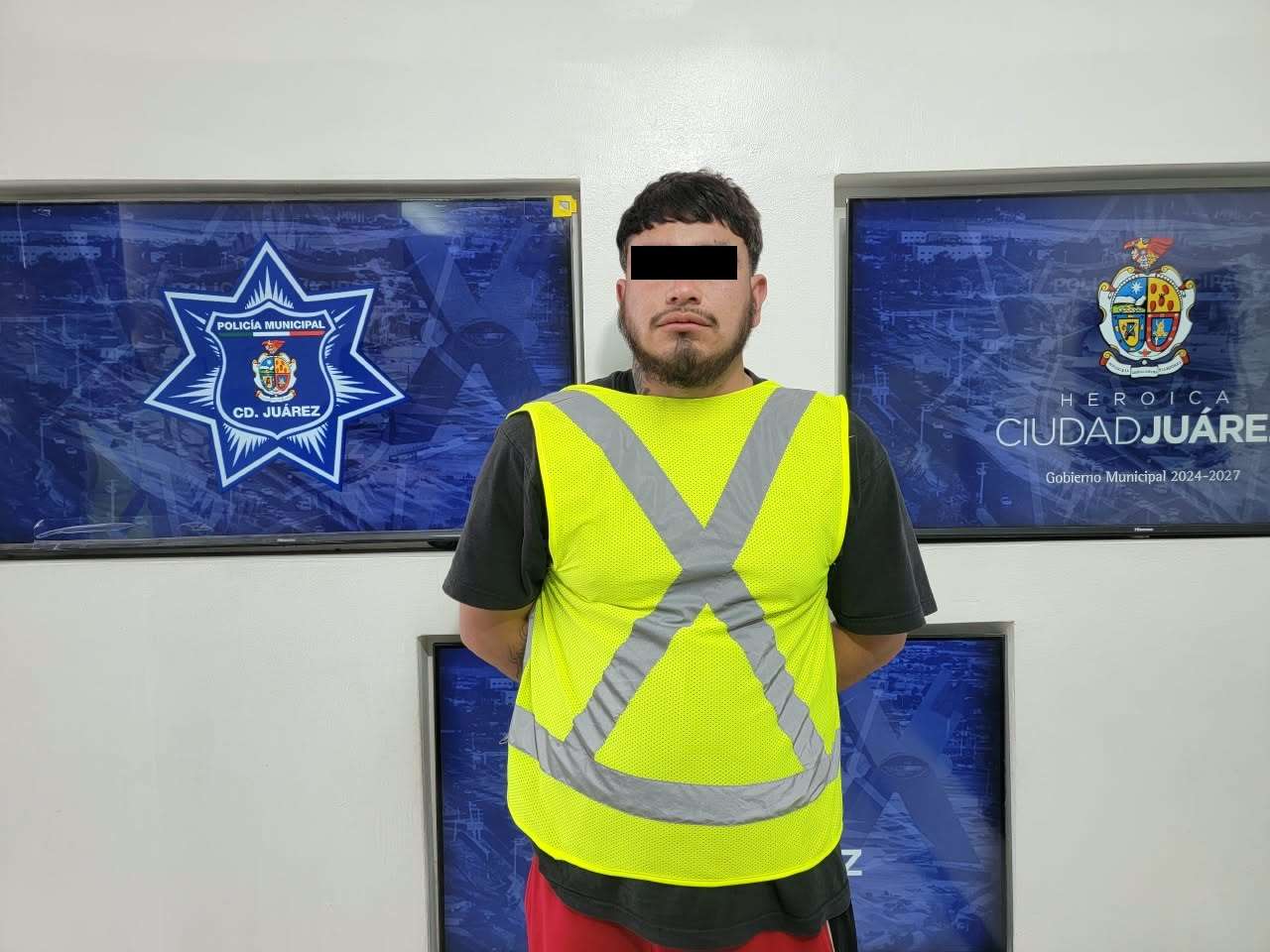 Lo detienen con arma calibre 9 milímetros