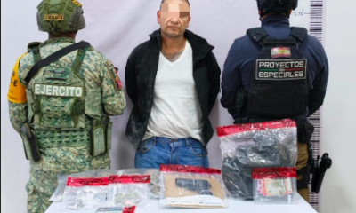 Detienen a presunto distribuidor de droga frente al IMSS en Chihuahua
