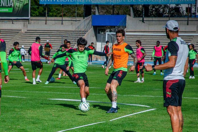 Preparan los Bravos su partido contra Querétaro