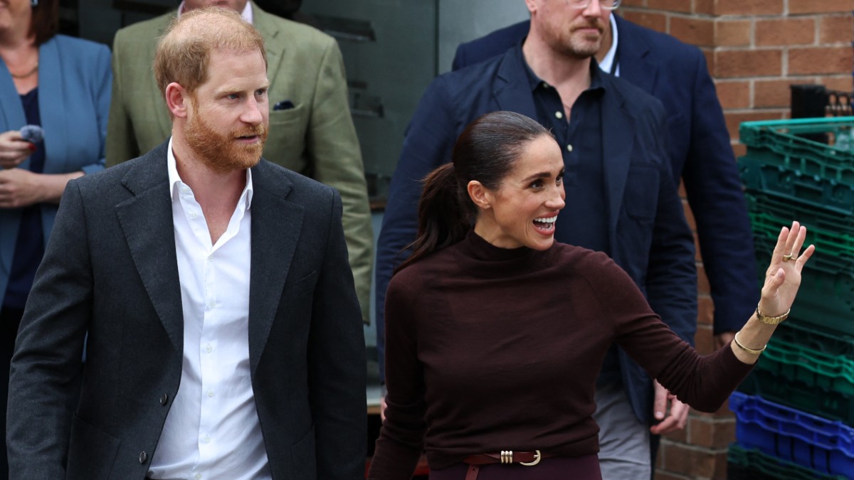 Harry y Meghan realizan su primera aparición pública en el Reino Unido