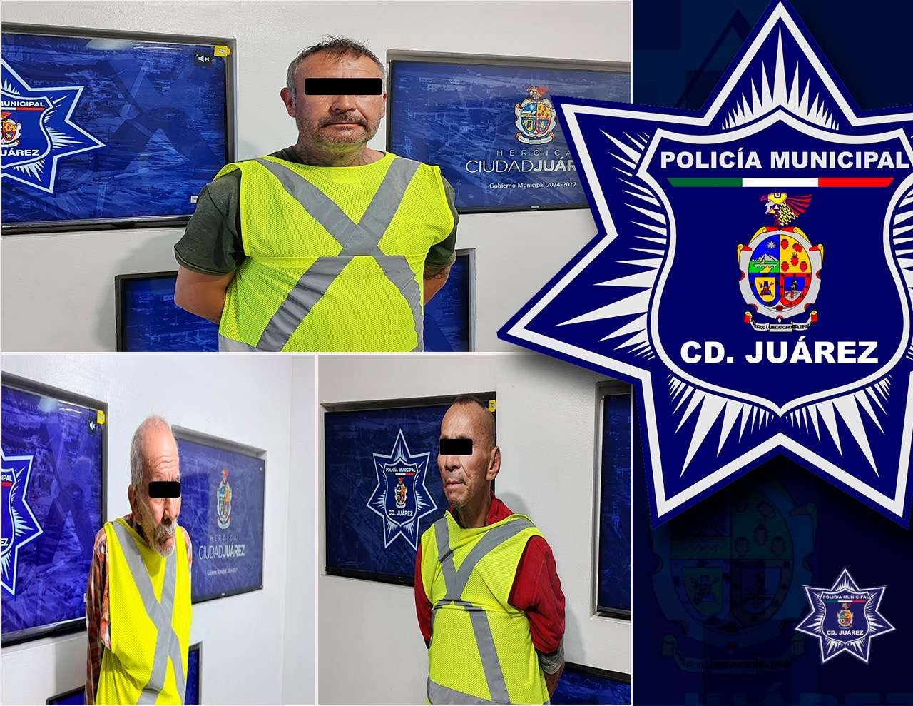 Detienen a tres hombres acusados de agredir a familiares
