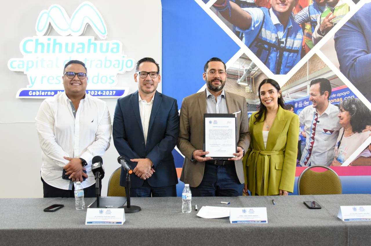 Fortalecen alianza entre Municipio e IMEF para desarrollo económico