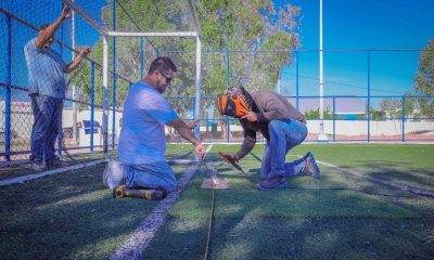 Mantenimiento de 20 espacios deportivos en Chihuahua durante septiembre