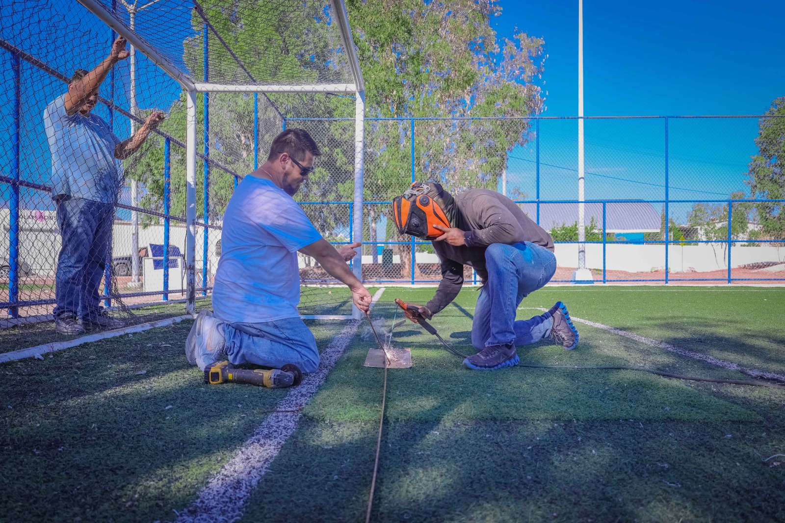 Mantenimiento de 20 espacios deportivos en Chihuahua durante septiembre