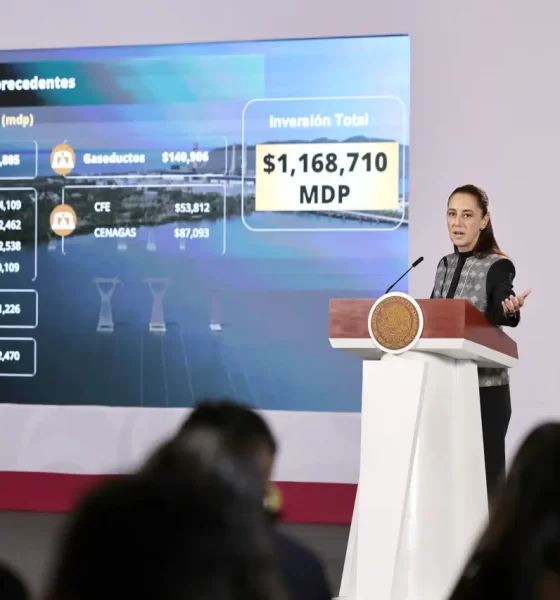 Sheinbaum anuncia inversión de 64,900 millones de dólares en energía hasta 2030