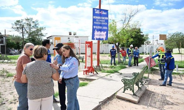 Impulsa diputada rehabilitación del parque Pradera Dorada