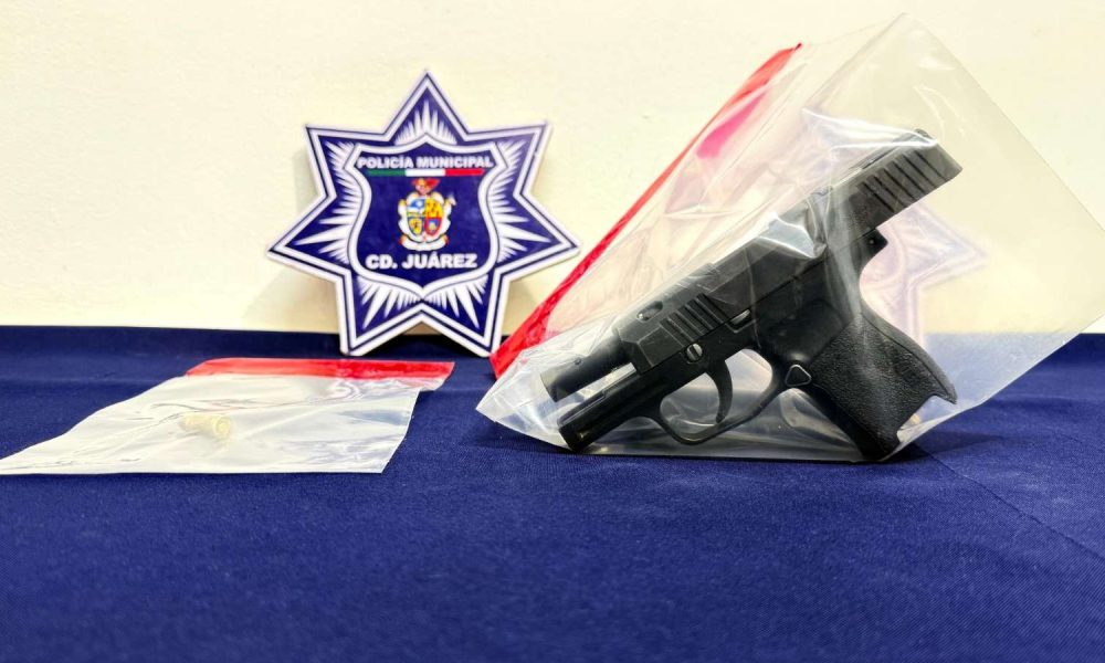 Aseguran arma luego de reporte de detonaciones