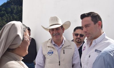 Jaime Torres asiste a entrega de apoyos en San Juanito