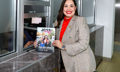 Diputada Joss Vega presenta informe de actividades al Congreso del Estado