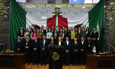 Parlamento Juvenil Chihuahuense 2026 simula sesión legislativa