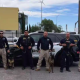 Grupo K-9 de la AEI brilla en competencia de narcóticos en El Paso
