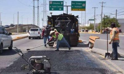 Tapa Municipio 358 baches en 5 días