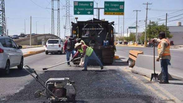 Tapa Municipio 358 baches en 5 días