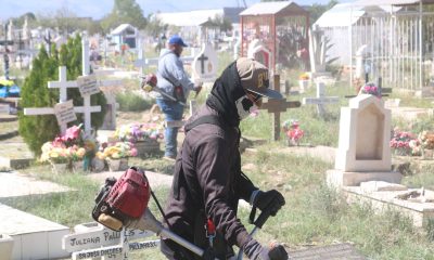 Avanza limpieza de panteones en Chihuahua para el Día de Muertos