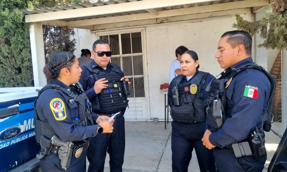 Policías de Proximidad apoyan a familias en Chihuahua Capital
