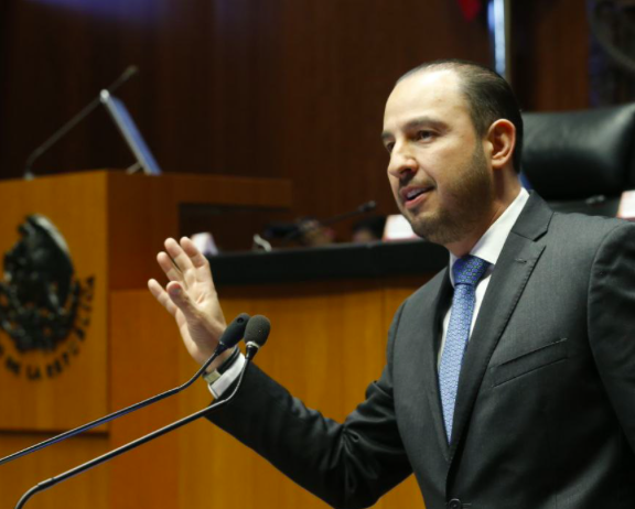 México pierde prestigio internacional, afirma Marko Cortés en el Senado