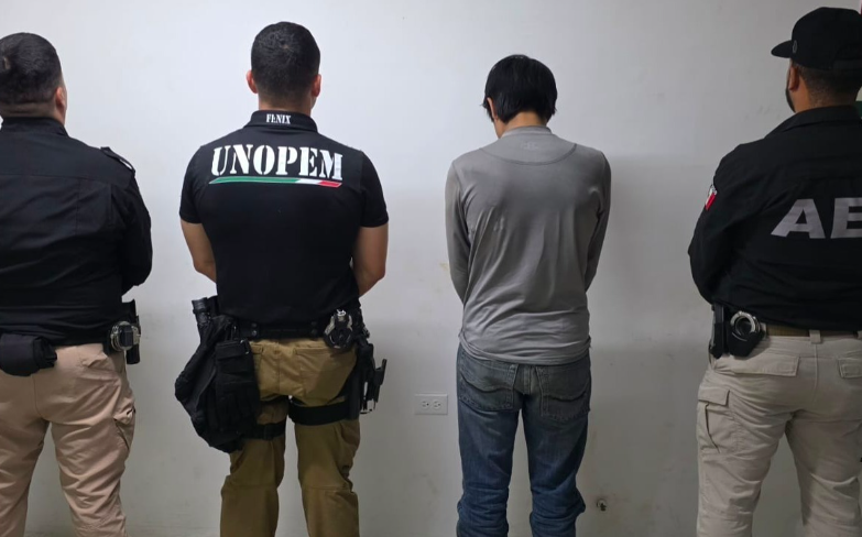 Detienen a menor con armas en Belisario Domínguez
