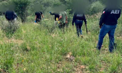 Localizan restos óseos en el camino a Minas Nuevas, Hidalgo del Parral