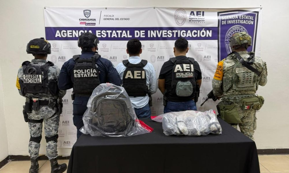 Aseguran más de cinco kilos de fentanilo en Ciudad Juárez