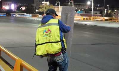Inicia reparación de muro en intersección de Universidad y Canal