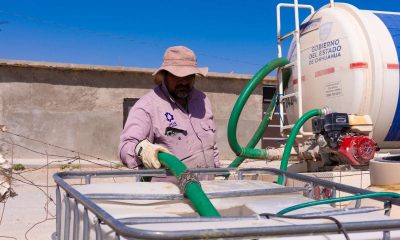 Entregan más de 187 millones de litros de agua a familias de Los Kilómetros
