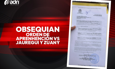 Juez ordena aprehensión de César Jáuregui y Guillermo Zuany por delitos públicos