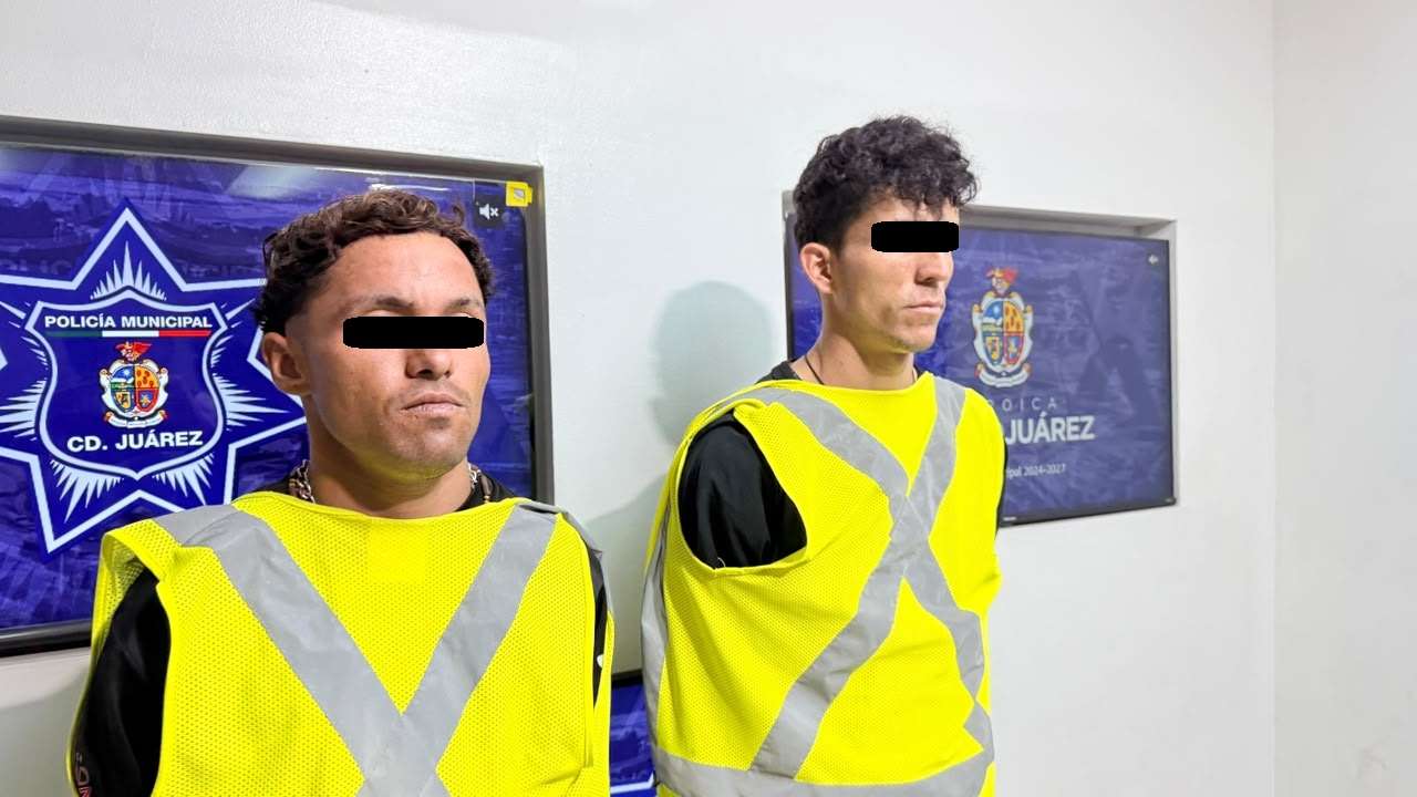 Detienen a dos robando cable en fraccionamiento Roma