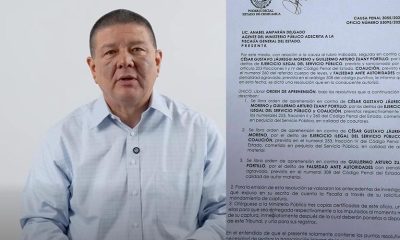 Emiten orden de aprehensión contra César Jáuregui y Guillermo Zuany