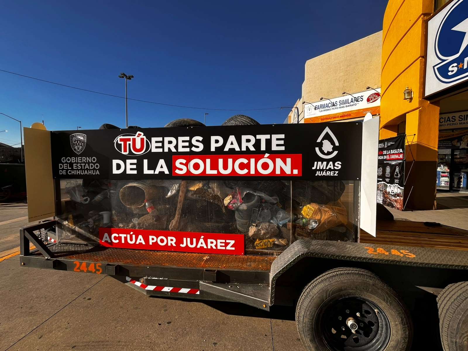 Hace JMAS campaña para que ciudadanos no usen alcantarillas como basureros