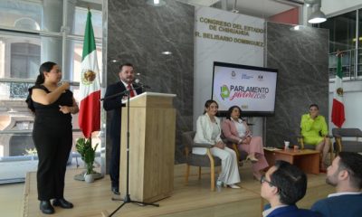 Inauguran Parlamento Juvenil Chihuahuense 2026 en el Congreso del Estado